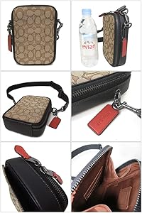 美品 COACH ショルダーバッグ スタントン シグネチャー グリーン COACH コーチ ショルダーバッグ シグネチャー ジャカード